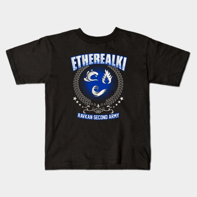 ETHEREALKI - Grisha - Ravkan Second Army Kids T-Shirt by WrittenWordNerd